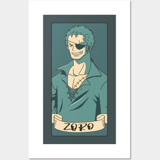 Zoro T-Shirt Posters and Art